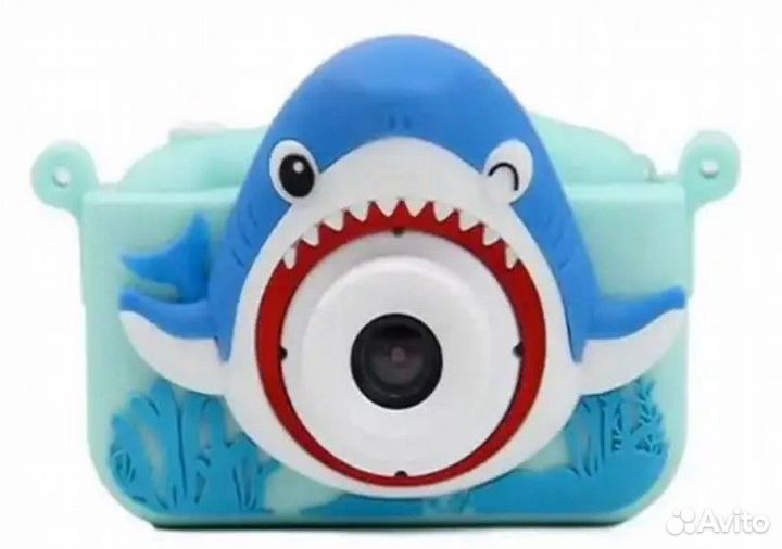Детский фотоаппарат акула