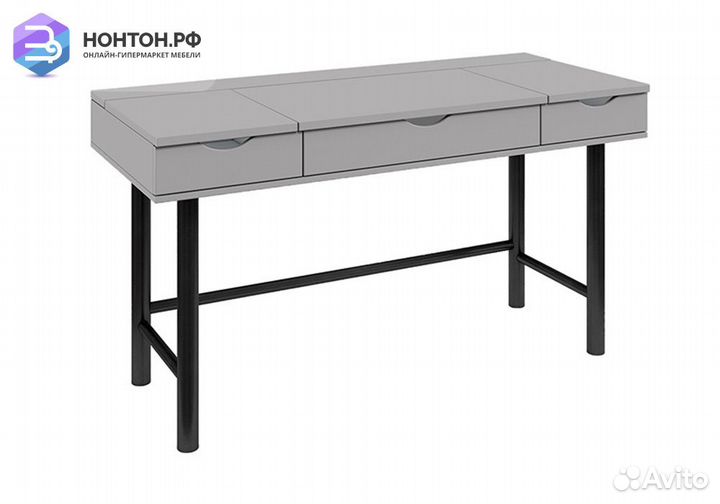 Стол Polini kids Mirum серый