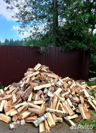 Дрова Береза навалом сухие в Выборге любого объема