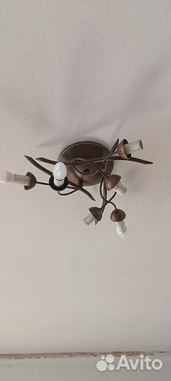 Люстра потолочная бу