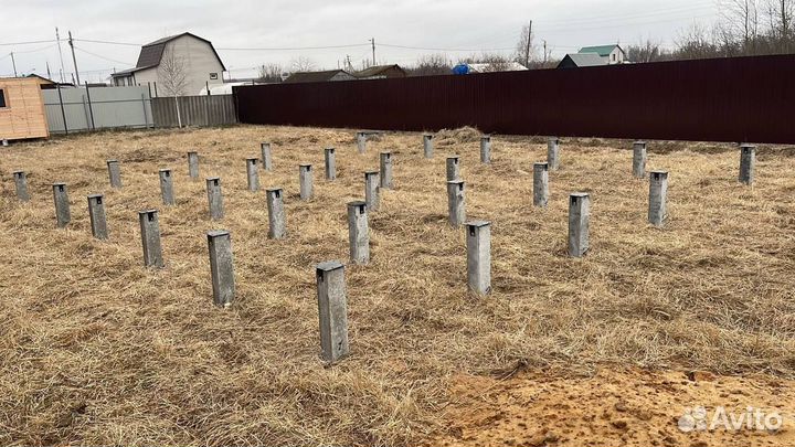 Сваи железобетонные и винтовые