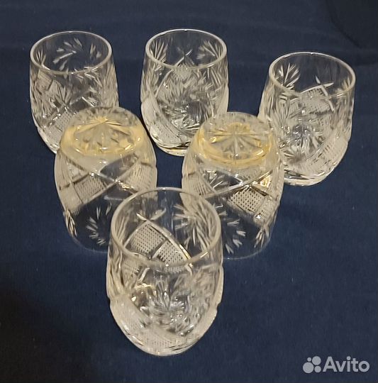 Хрустальные стопки Неман