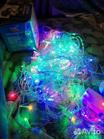 Грилянды шторы