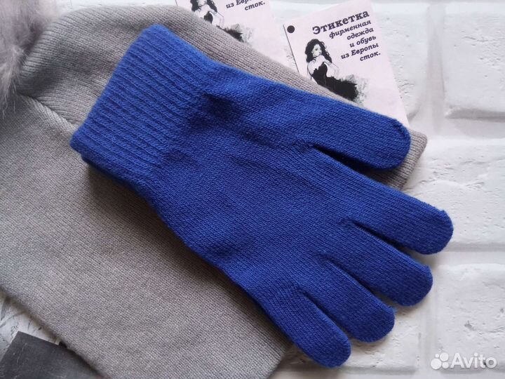 Перчатки женские/подростковые новые