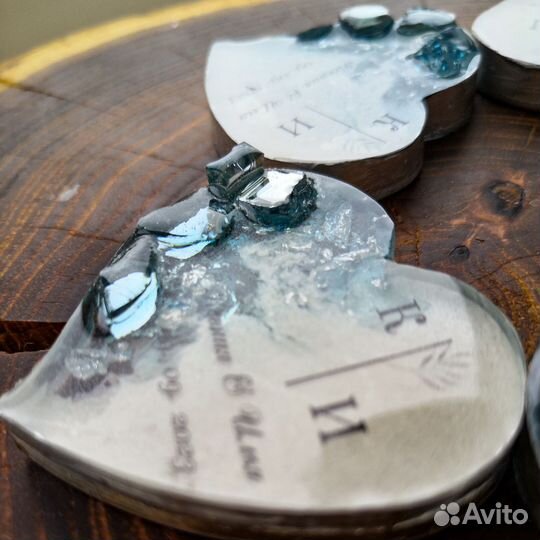 Пригласительные на свадьбу из эпоксидной смолы