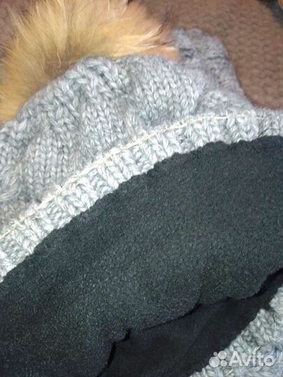 Зимняя шапка и снуд