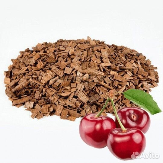 Щепа для копчения (Вишня) 20 кг 6-12 мм влажность