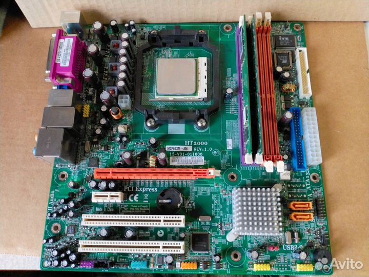 Материнская плата с процессором AM2