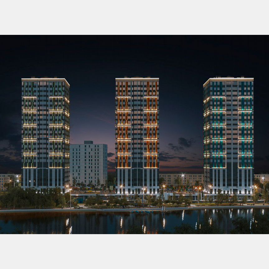 1-к. квартира, 39,8 м², 20/23 эт.