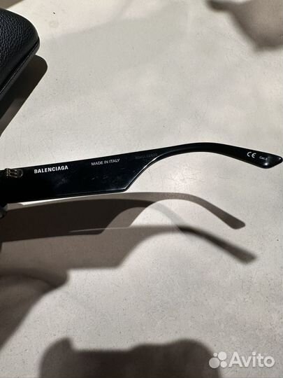 Очки Balenciaga солнцезащитные оригинал черные