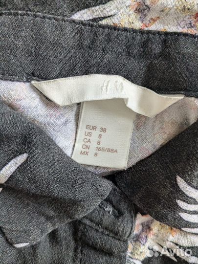 Женское платье HM 44-46 с журавлями