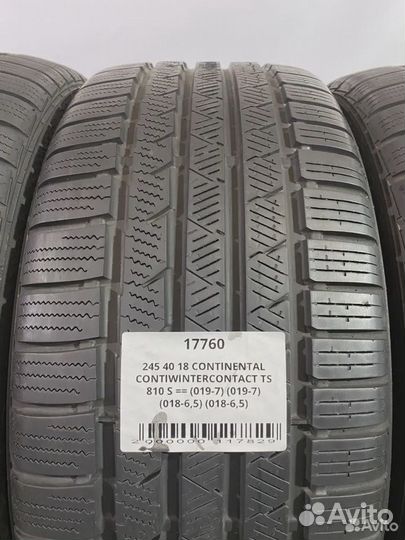 Continental ContiWinterContact TS 810 Sport 245/40 R18