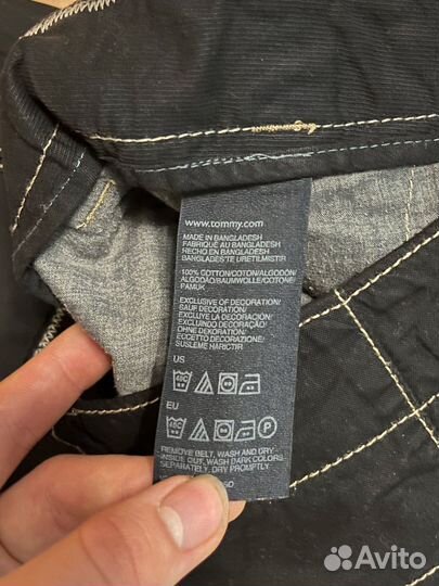 Винтажные шорты карго Tommy Hilfiger