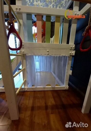 Игровой комплекс домик горка в квартиру