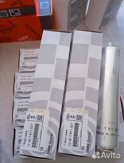 Фильтр топлив оригинал бмв 13327811227
