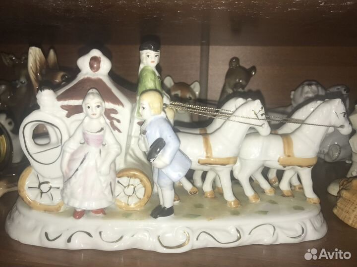 Карета фарфор Англия