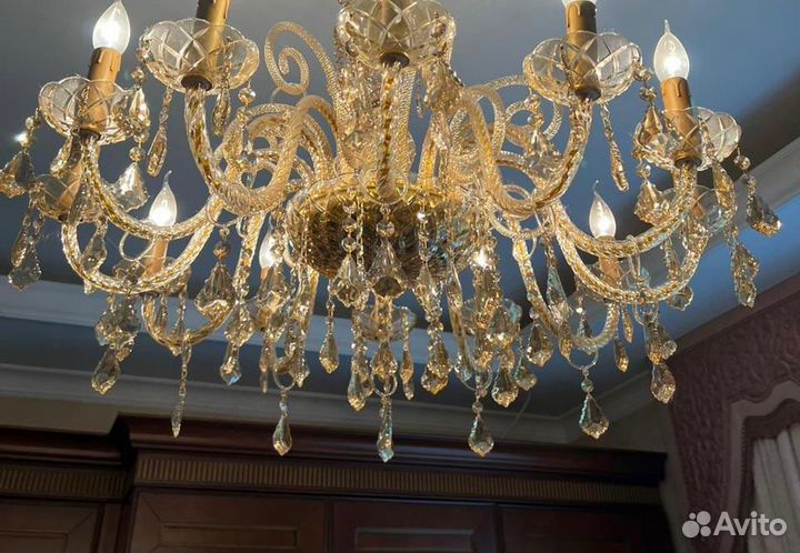 Люстра хрустальная - Италия SM