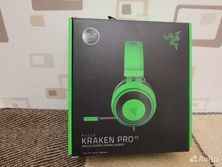 Игровая гарнитура Razer Kraken Pro V2 Oval
