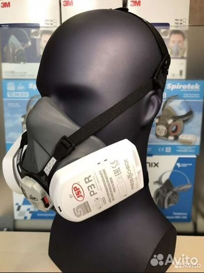 Маска респиратор полнолицевая
