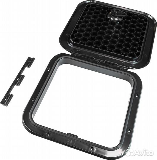 Люк смотровой 373 х 373 мм, черный SP2747