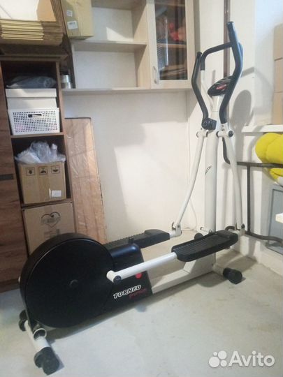 Эллиптический тренажер torneo premium, до 120 кг