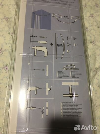 Карниз в ванну