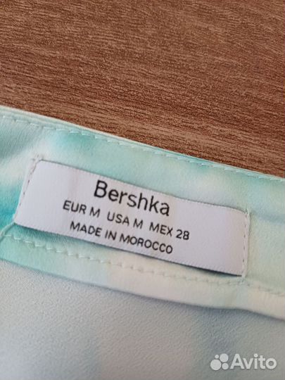 Bershka юбка атласная тай-дай размер M