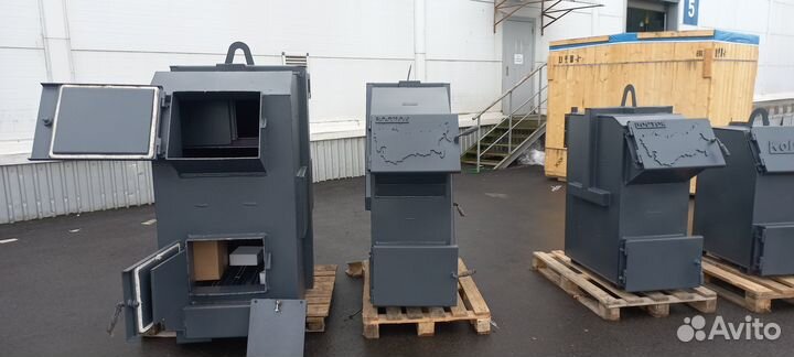 Дровяной котел для отопления дома 3-25 кВт