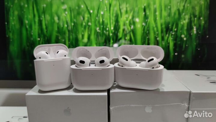 Новые AirPods 2,3, PRO, PRO 2 Premium