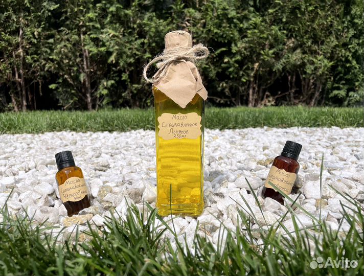 Льняное Сыродавленное Масло (Давим в день заказа)
