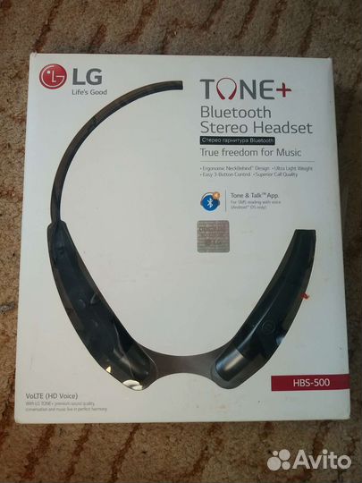 Новая умная гарнитура LG Tone+ для IOS и Андроид