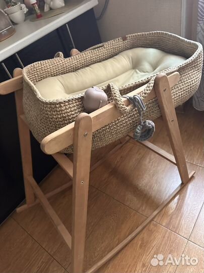 Люлька колыбель плетеная