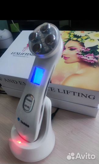 Массажер для лица, rf лифтинг