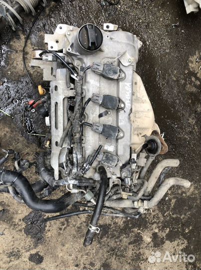 Двигатель nissan tiida 1.5 HR15