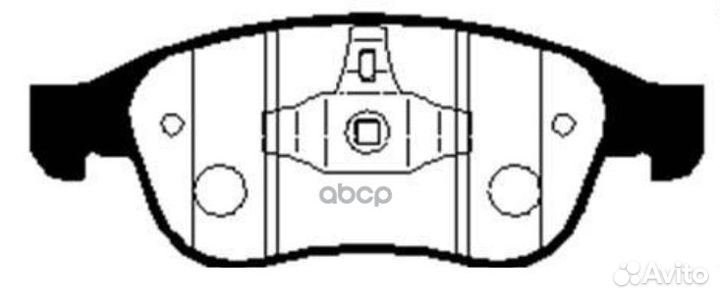 GK0983 колодки дисковые передние Renault Megan