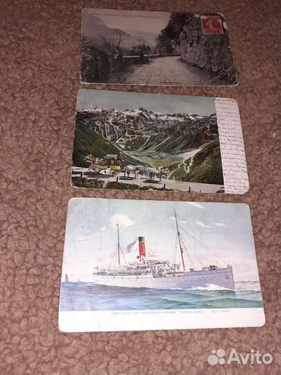 Открытки из путешествий (1906- 1910)
