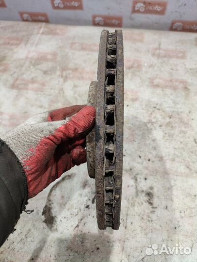 Диск тормозной передний Nissan Qashqai J10 HR16