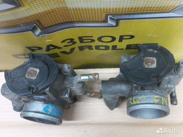 Дросельная заслонка Шевроле Авео т250 1.4