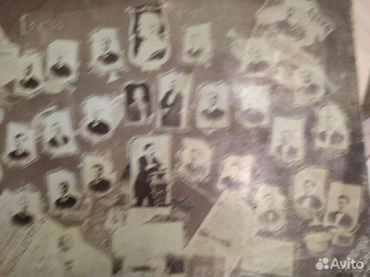 Старинное фото Бенефис Н.И. Бакалейникова 1909