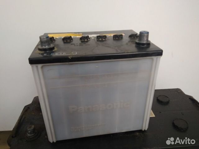 60Ач аккумулятор б/у Panasonic 75D23L