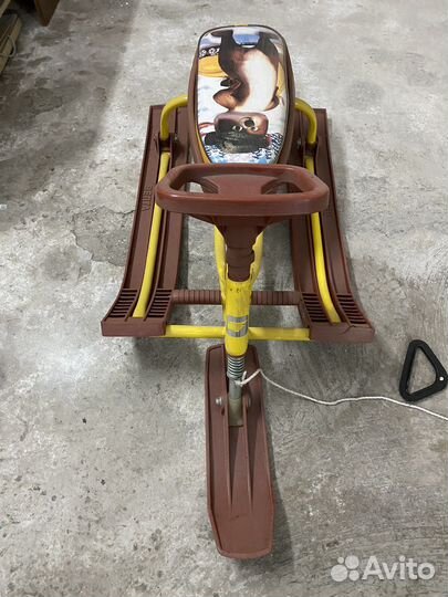 Детский снегоход бу