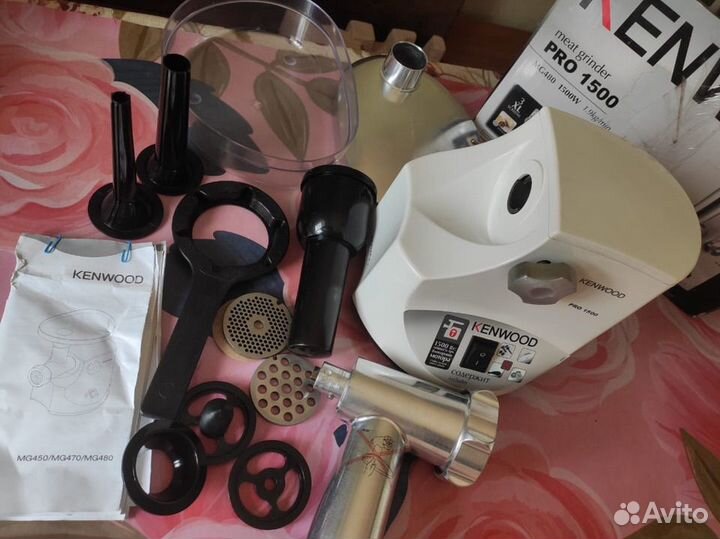 Мясорубка kenwood pro 1500 mg 480