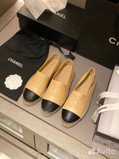 Эспадрильи женские chanel