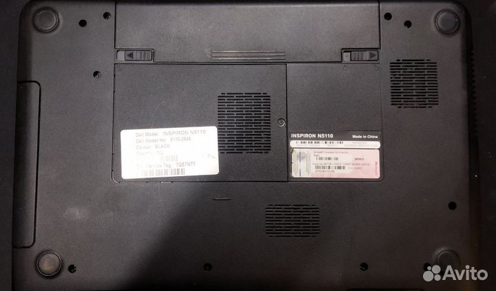 Ноутбук Dell inspiron 5110 на i7
