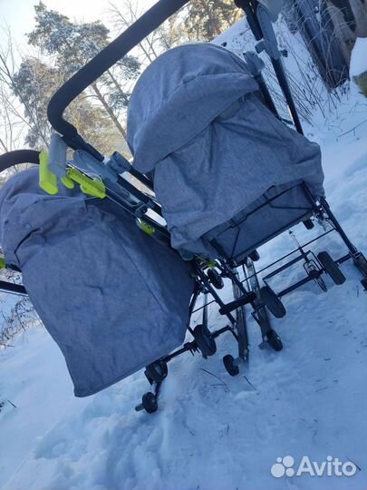 Санки коляска ника 7 8