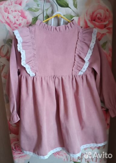 Платье на девочку 86