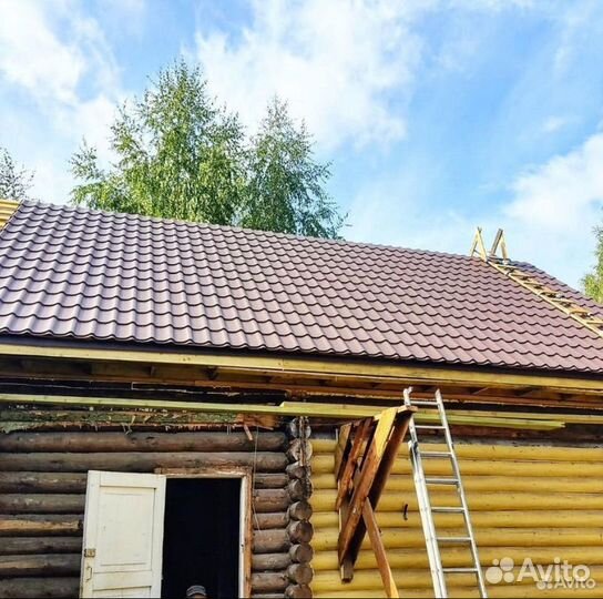 Крыша кровельные работы строительство