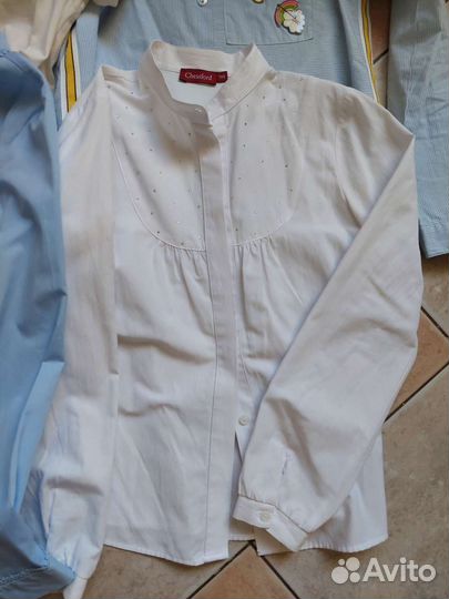 Блузки школьные рост 146