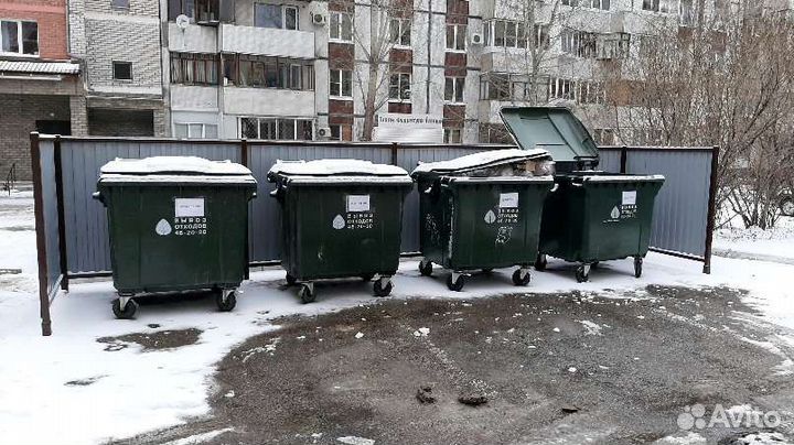 Ограждение мусорной контейнерной площадки тко