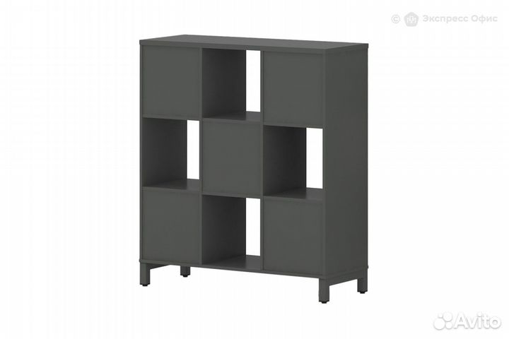 Стеллаж-перегородка односторонний трёхъярусный Style Project SN.NS-331